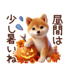 よく使う言葉【柴犬の秋】（個別スタンプ：24）