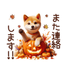 よく使う言葉【柴犬の秋】（個別スタンプ：36）