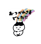 日本猫のシンプルよく使う日常会話（個別スタンプ：3）