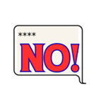 いつでもでっかくはっきり文字スタンプ（個別スタンプ：21）