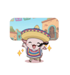 ウーパくん アミーゴ（個別スタンプ：19）