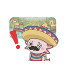 ウーパくん アミーゴ（個別スタンプ：23）