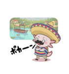 ウーパくん アミーゴ（個別スタンプ：25）