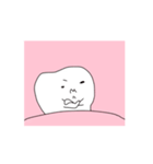 動く！ゆるい歯たちの日常。②（ピンク）（個別スタンプ：13）