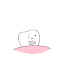 動く！ゆるい歯たちの日常。②（個別スタンプ：13）