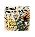 SMASH！！ヒーロー婆ちゃん（個別スタンプ：1）