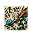 SMASH！！ヒーロー婆ちゃん（個別スタンプ：8）