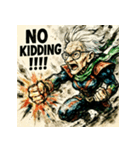 SMASH！！ヒーロー婆ちゃん（個別スタンプ：11）