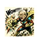 SMASH！！ヒーロー婆ちゃん（個別スタンプ：12）