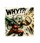 SMASH！！ヒーロー婆ちゃん（個別スタンプ：14）