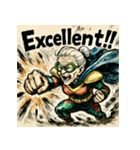 SMASH！！ヒーロー婆ちゃん（個別スタンプ：17）