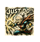 SMASH！！ヒーロー婆ちゃん（個別スタンプ：19）