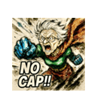 SMASH！！ヒーロー婆ちゃん（個別スタンプ：23）