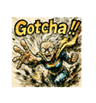 SMASH！！ヒーロー婆ちゃん（個別スタンプ：24）