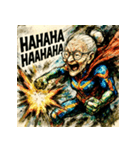 SMASH！！ヒーロー婆ちゃん（個別スタンプ：25）