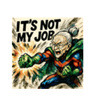 SMASH！！ヒーロー婆ちゃん（個別スタンプ：30）