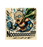 SMASH！！ヒーロー婆ちゃん（個別スタンプ：37）