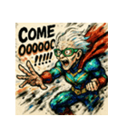 SMASH！！ヒーロー婆ちゃん（個別スタンプ：38）