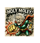 SMASH！！ヒーロー婆ちゃん（個別スタンプ：39）