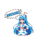 牛乳パックモチーフの女の子たち（個別スタンプ：18）