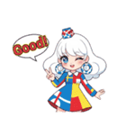 牛乳パックモチーフの女の子たち（個別スタンプ：24）