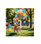 柴犬の新日常1（個別スタンプ：5）