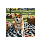 柴犬の新日常1（個別スタンプ：11）