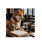 柴犬の新日常1（個別スタンプ：24）