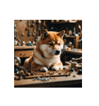 柴犬の新日常1（個別スタンプ：34）