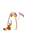 和風猫＜秋ですね2＞（個別スタンプ：32）