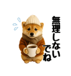 【秋冬】ずっと使える可愛い柴犬（個別スタンプ：29）