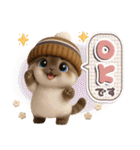 ちびニャンず♡ずっと使える-秋冬-（個別スタンプ：6）