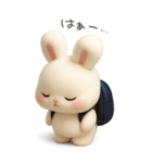 わがままで素直で可愛いうさぎ（個別スタンプ：4）