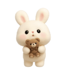 わがままで素直で可愛いうさぎ（個別スタンプ：24）