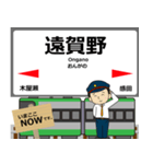 電気鉄道線in筑豊の毎日使う電車（個別スタンプ：19）