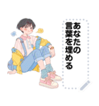 Message Stickers (A-Umi) JP（個別スタンプ：19）