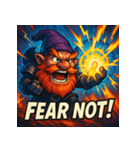 SMASH！！絶叫ドワーフくん（個別スタンプ：1）