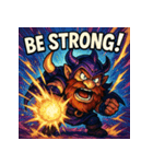 SMASH！！絶叫ドワーフくん（個別スタンプ：2）