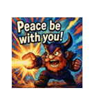 SMASH！！絶叫ドワーフくん（個別スタンプ：11）