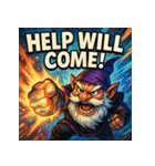 SMASH！！絶叫ドワーフくん（個別スタンプ：13）