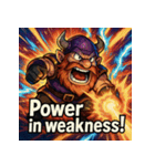 SMASH！！絶叫ドワーフくん（個別スタンプ：18）