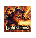 SMASH！！絶叫ドワーフくん（個別スタンプ：37）