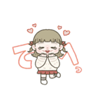 ゆるっと小学生女子◎（個別スタンプ：1）