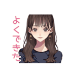 ガーリー女子の優しいお祝い♡（個別スタンプ：31）