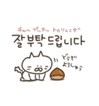 続・続ネコ田さん★韓国語スタンプ（個別スタンプ：7）