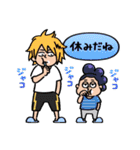 僕のヒーローアカデミア【nakata bench】06（個別スタンプ：35）