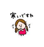 かわいい女子＊敬語。（個別スタンプ：27）