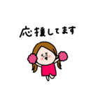 かわいい女子＊敬語。（個別スタンプ：34）