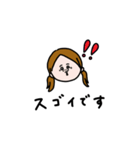 かわいい女子＊敬語。（個別スタンプ：36）