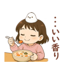 女の子と小鳥 冬の出来事（個別スタンプ：12）